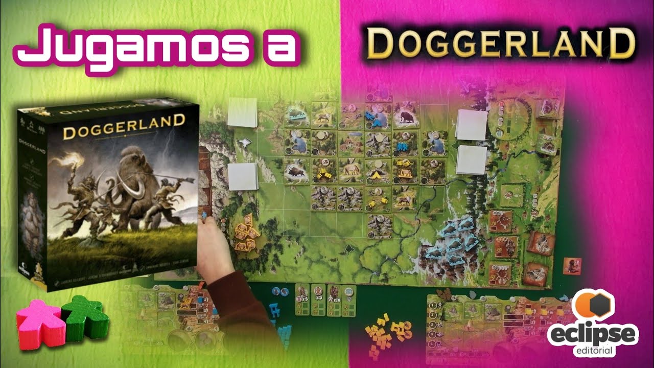 Doggerland. Partida a 2 jugadoras por sobrevivir con nuestra tribu 🦣👣