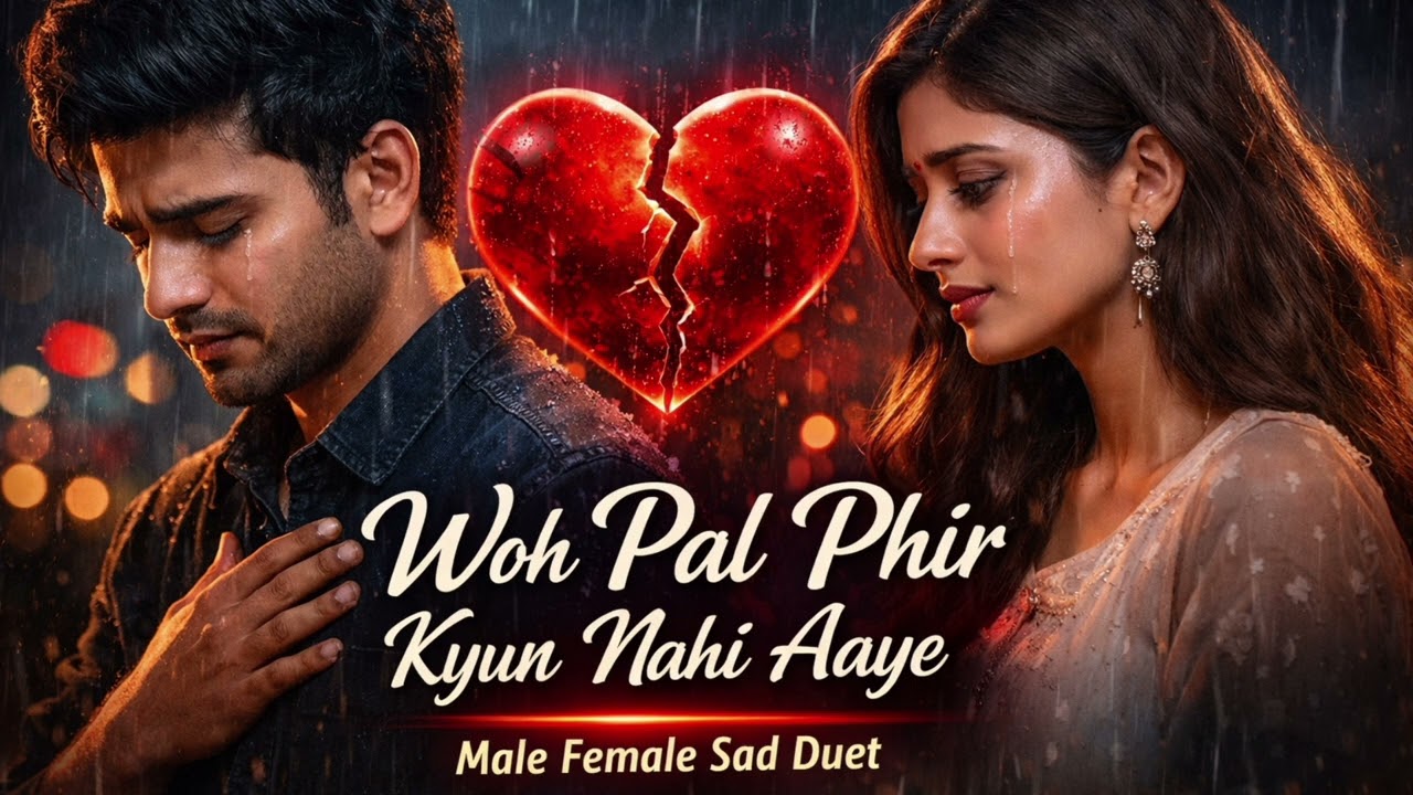 Woh Pal Phir Kyun Nahi Aaye | Emotional Sad Duet 😭 | Love Pain
