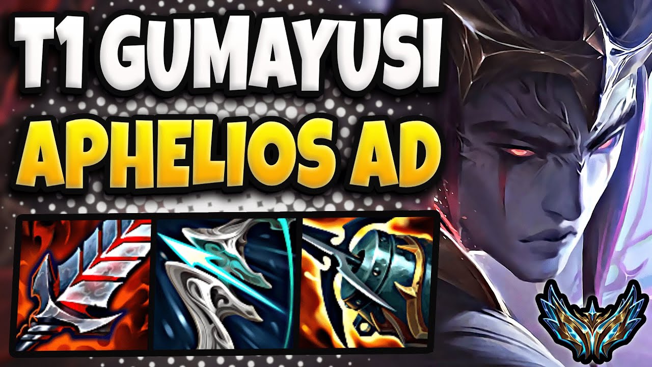 T1 Gumayusi Aphelios ADC vs Kaisa - Patch 13.21 Korea Challenger ✅