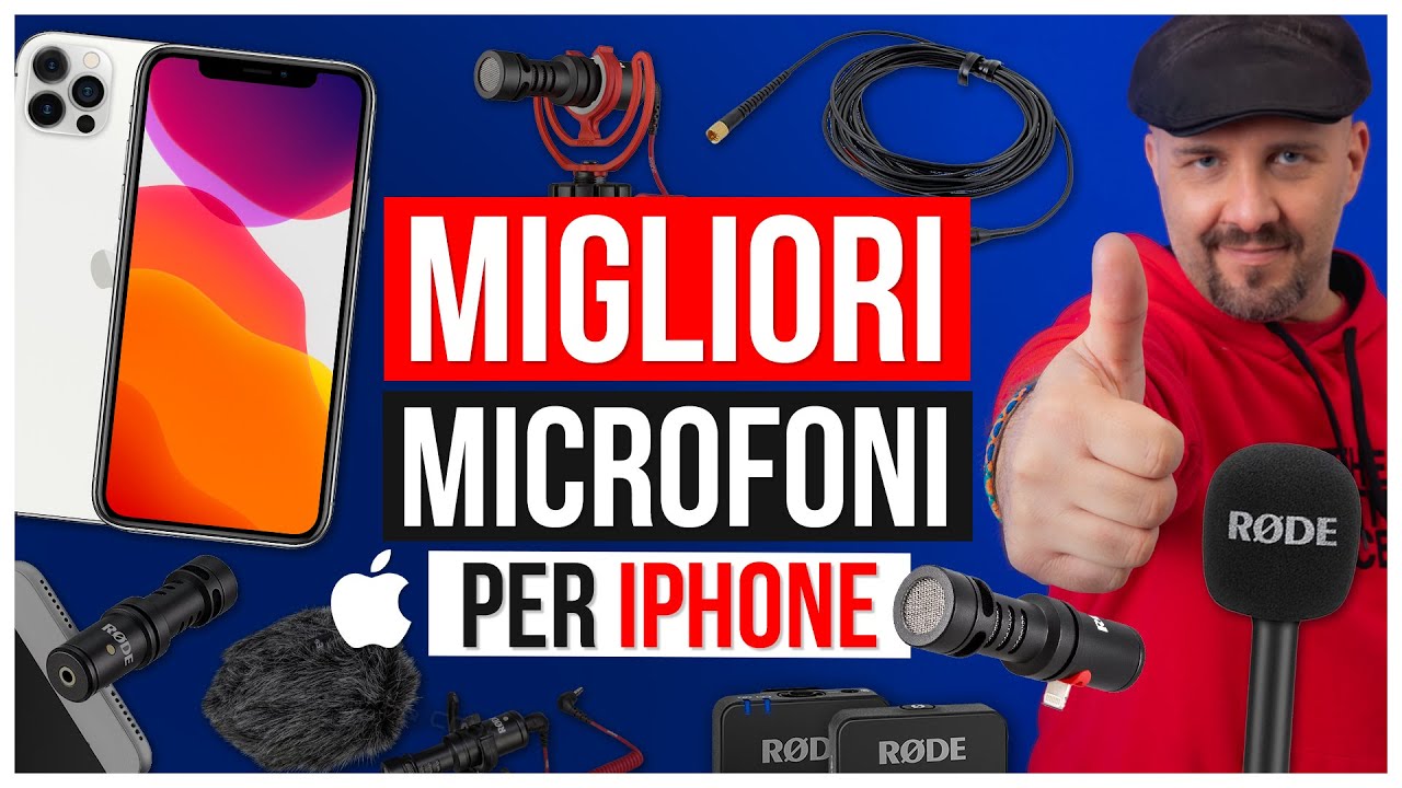I migliori microfoni esterni per iPhone