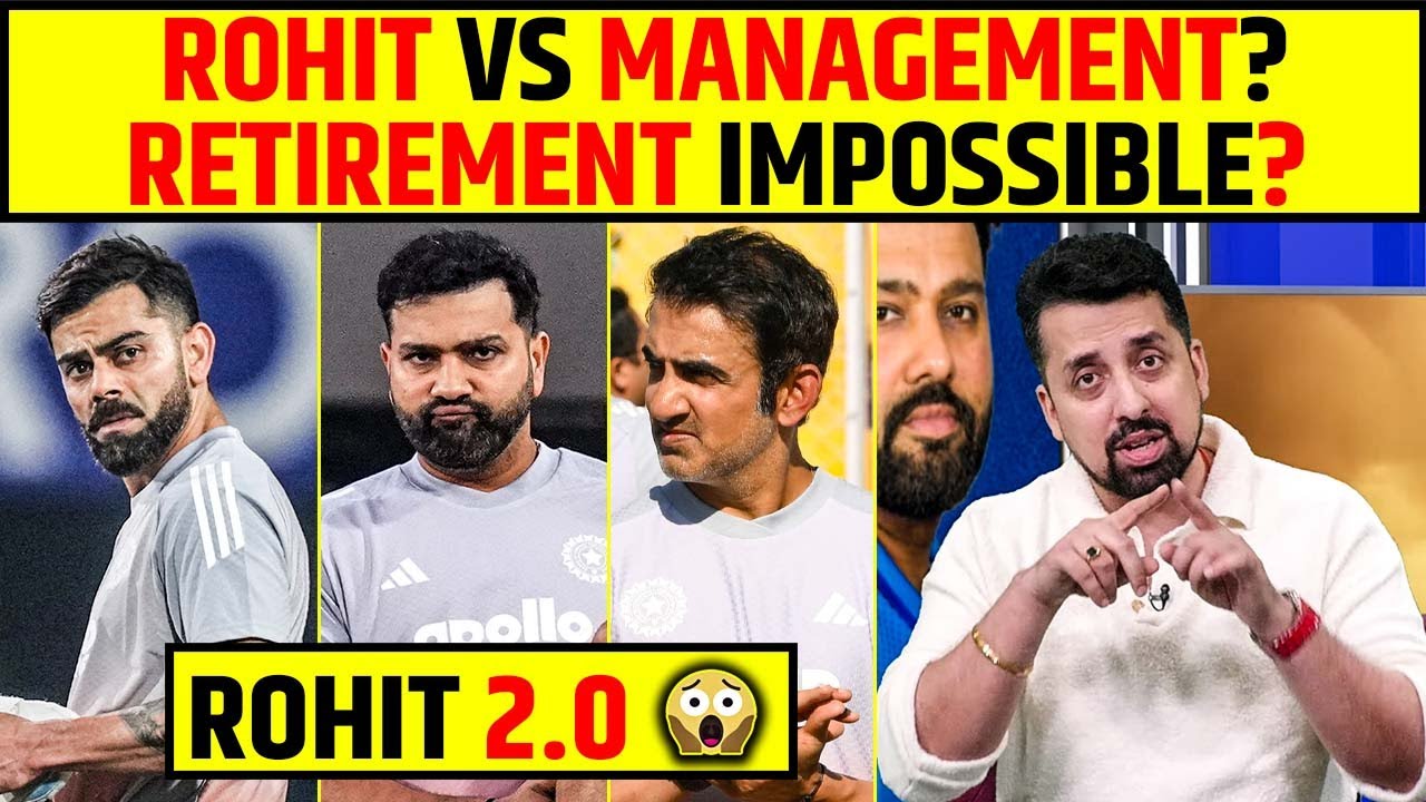 ROHIT SHARMA VS MANAGEMENT? RETIRE KARANA IMPOSSIBLE! ROHIT SHARMA 2.0 😱 #rohitsharma #gambhir