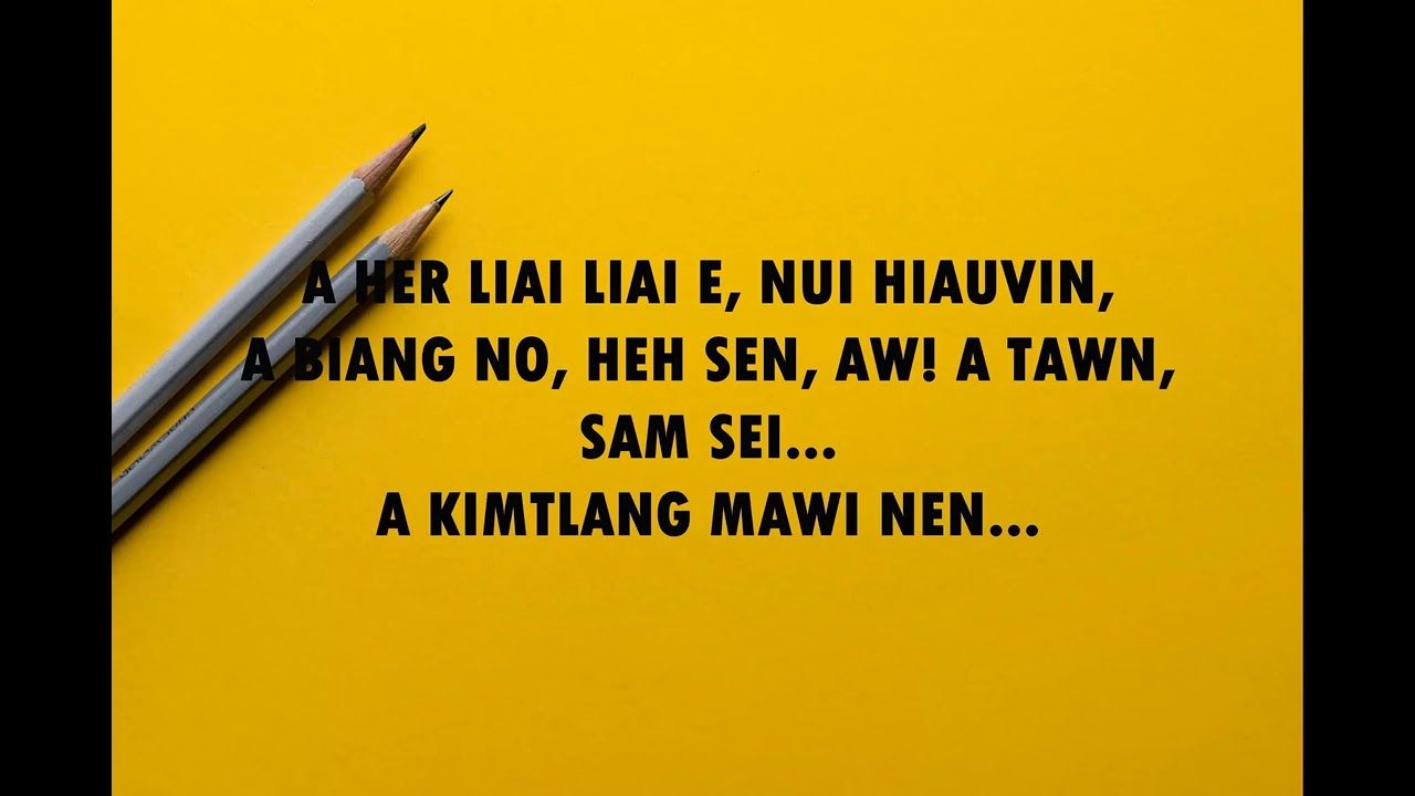 NGURA - RAN NGO ft BDA TOCHHAWNG (LYRICS VIDEO)