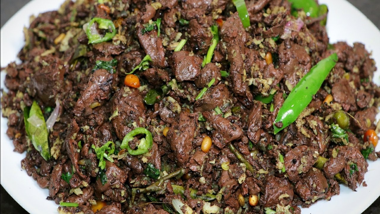 ஆட்டு இரத்த பொரியல் இப்டி செய்ங்க சுவையும் சத்தும் அதிகம்/Goat Blood Fry in Tamil/Aatu Ratha Poriyal