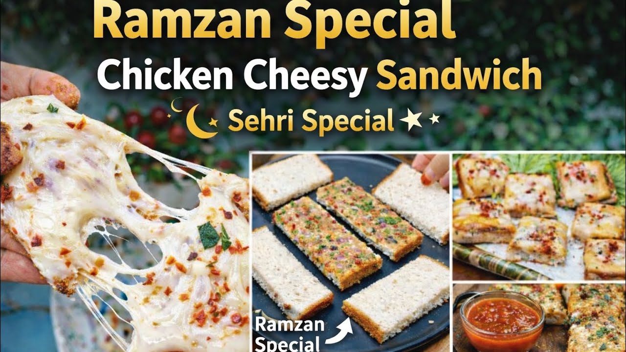 Ramzan Special Recipes | Chicken Sandwich | Iftar Recipes Easy and Quick | Ramadan Special Snacks
