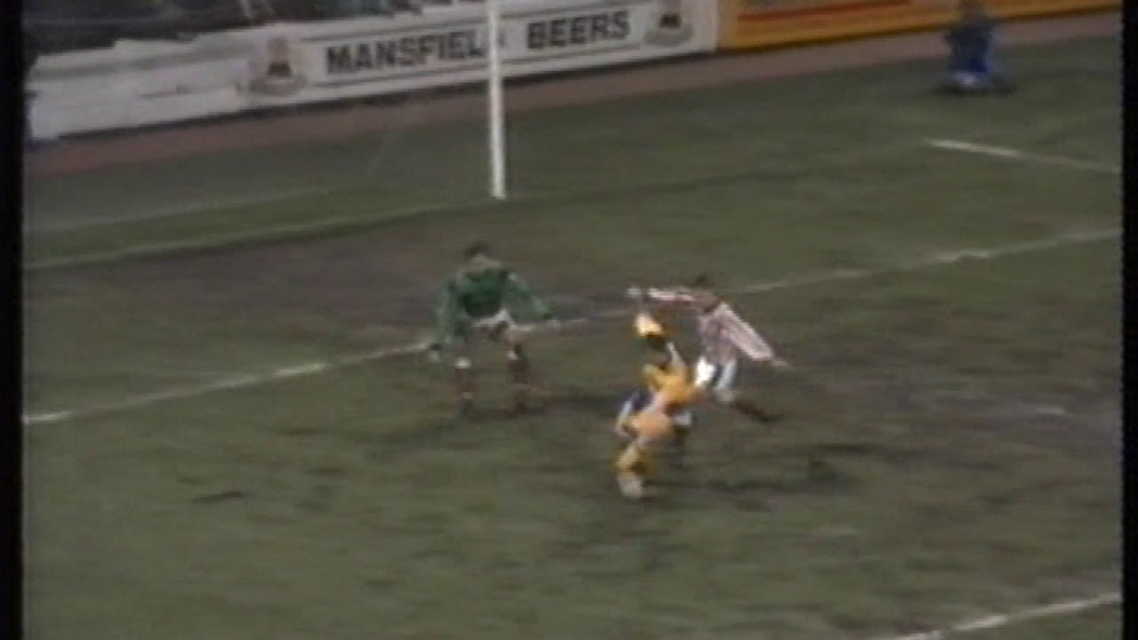 Ian Hathaway scores a great goal against Stoke in 1991