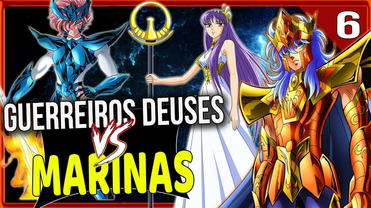 GUERREIROS DEUSES VS POSEIDON  (NÍVEIS de PODER - Parte 6) | Cavaleiros do Zodíaco