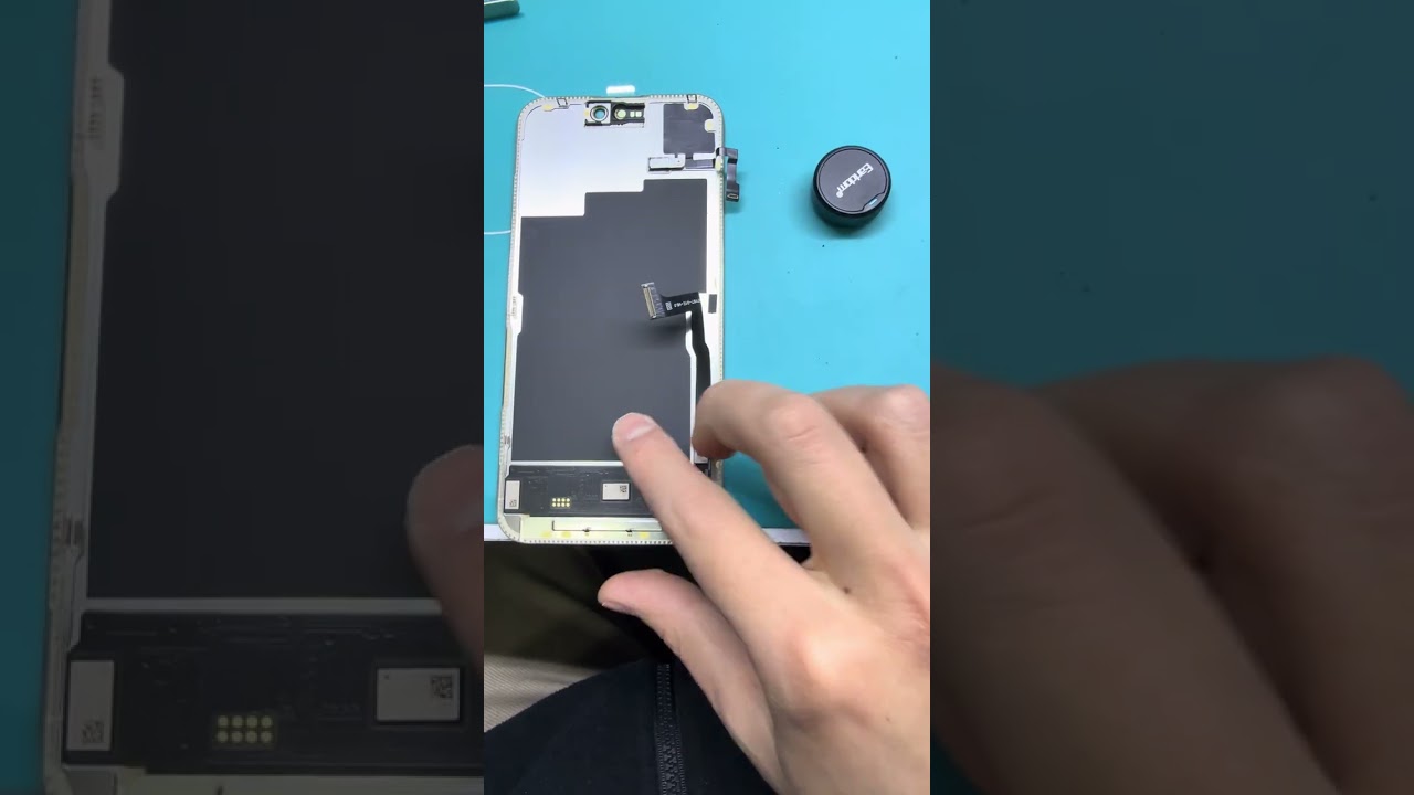 iPhone 15 Pro Max Screen Replacement + Apple Genuine Display Message 😳📱