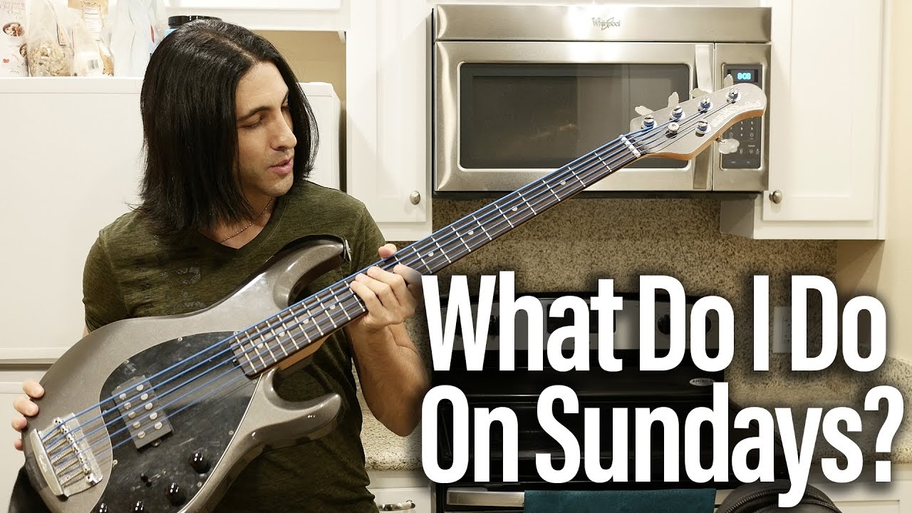 Gig Vlog - What I Do On Sundays - The Bass Wizard