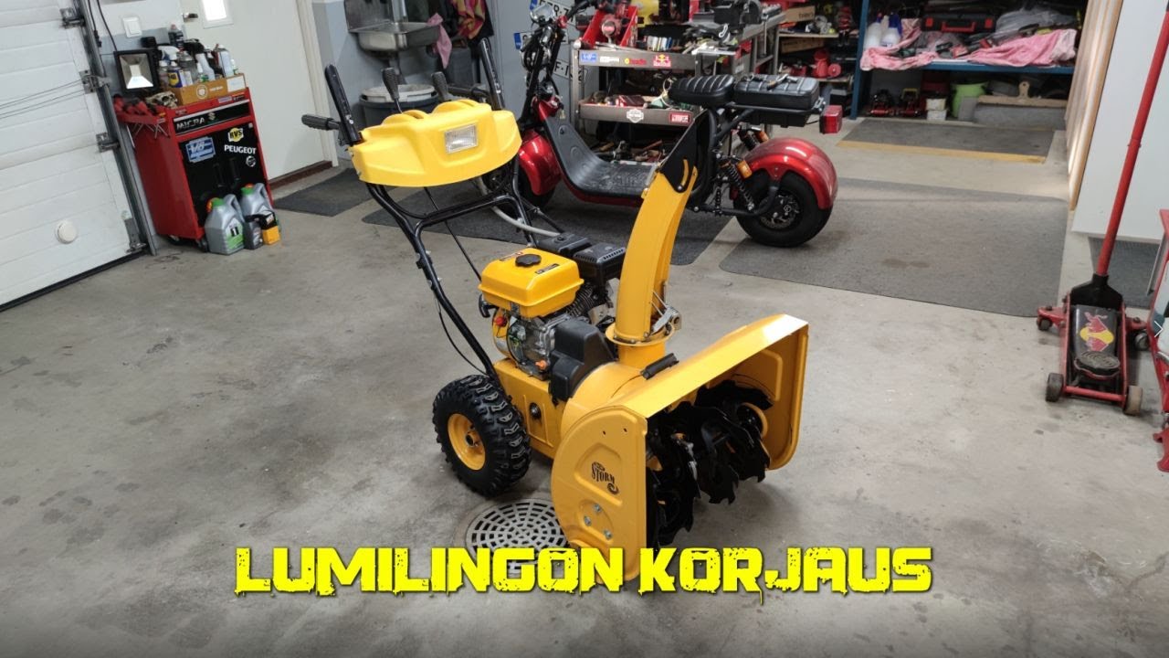Lumilingon korjaus - Snow Thrower Repair