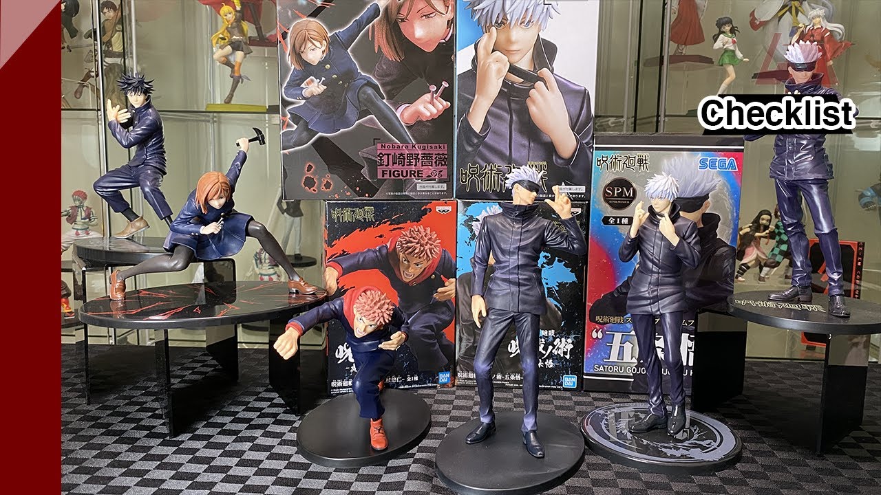 Jujutsu Kaisen - Prize Figures, PopUp Parade, Scales - CheckList