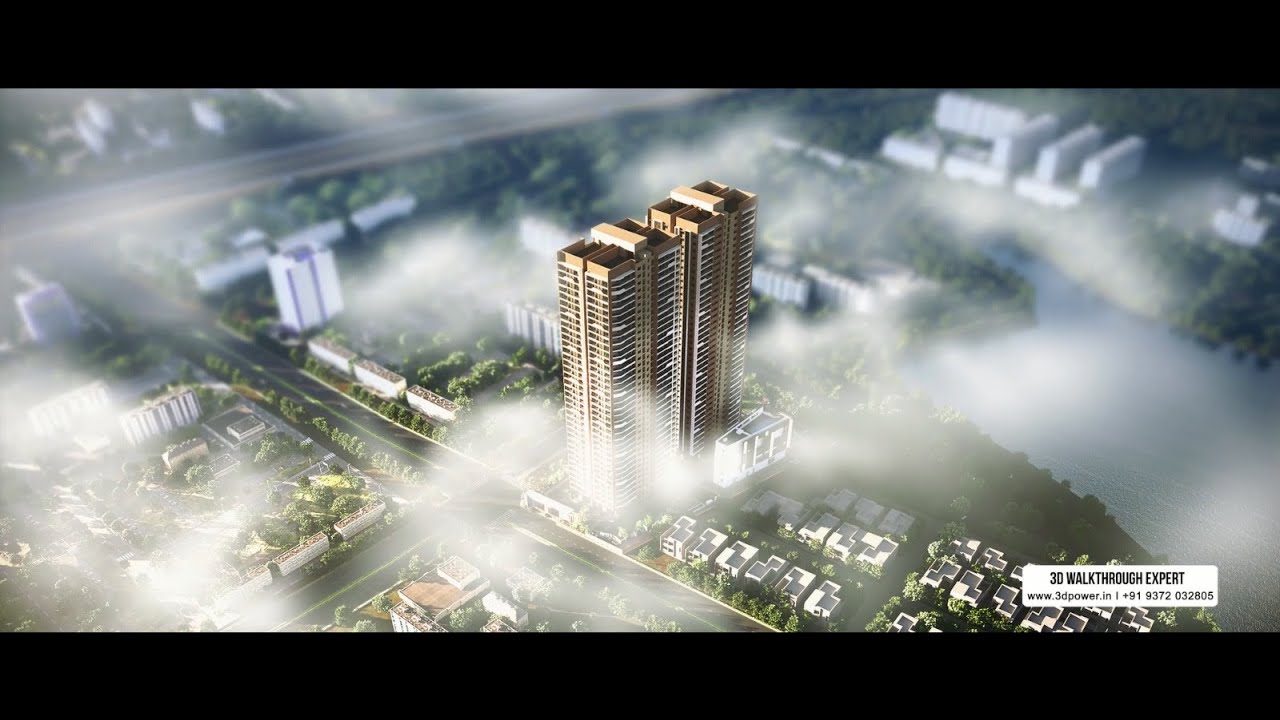 Cinematic 3D CGI Animation for High-rise Aaprtment in Hyderabad | Architectural walkthrough Video