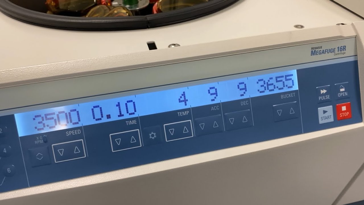 Emergency Lid Release On Heraeus Megafuge 16 16R Centrifuge