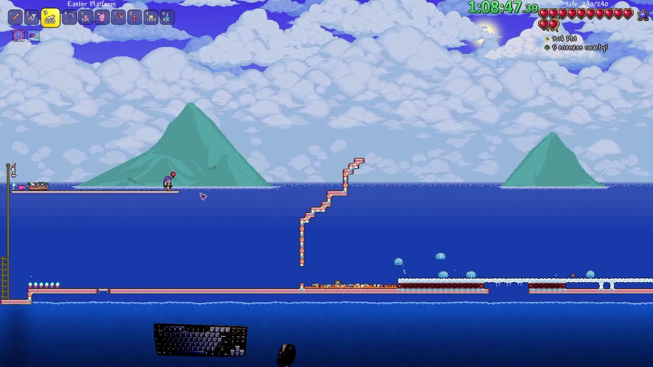 Terraria Master summoner runs