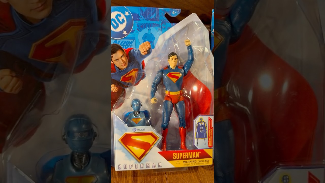 SUPERMAN 2025 FIGURE UNBOXING 