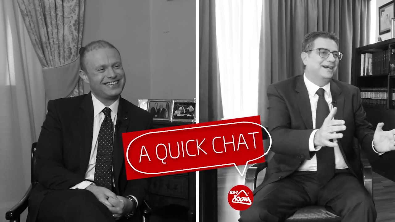 A Quick Chat with Joseph Muscat & Adrian Delia