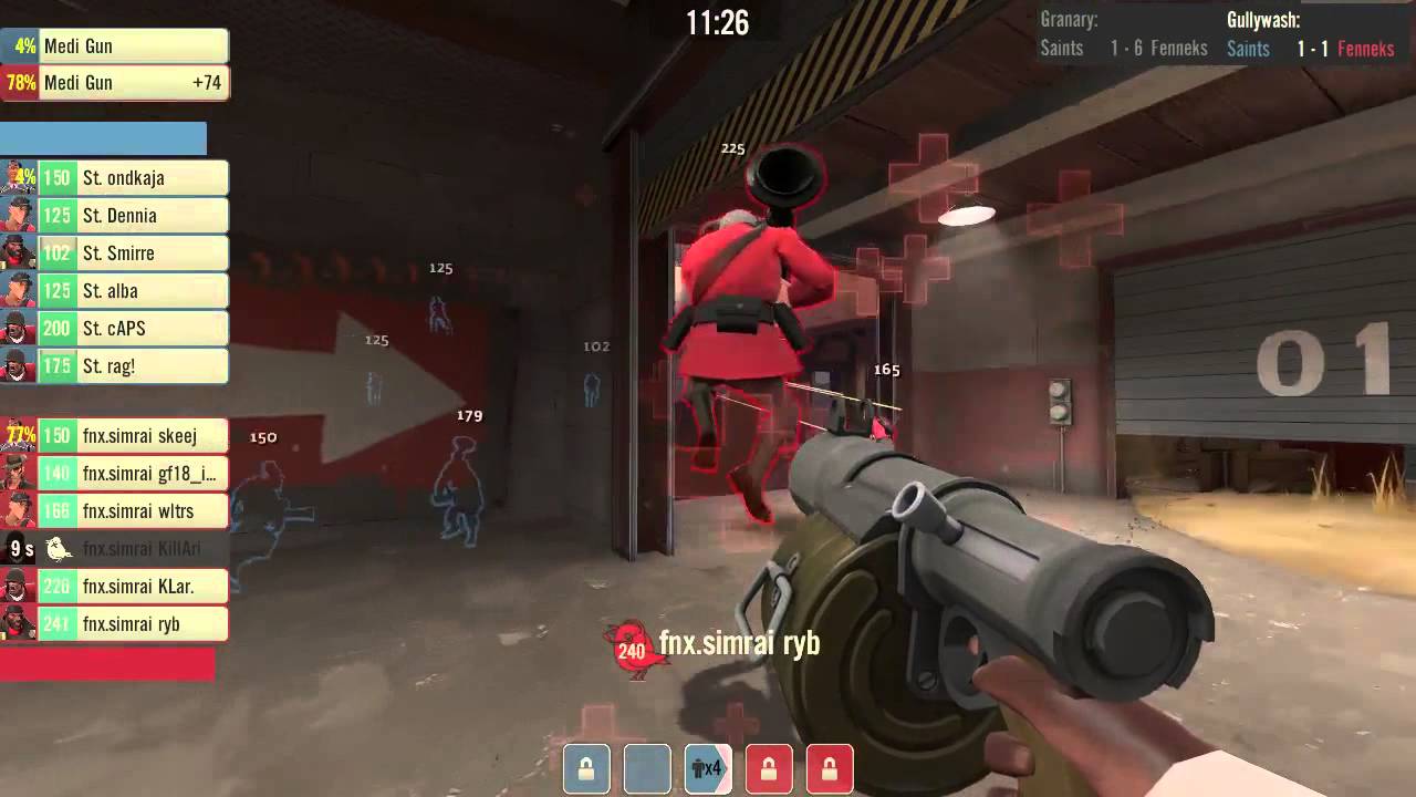 ETF2L Season 18 Week 1 Fenneks vs Saints - Gullywash [Map 2]