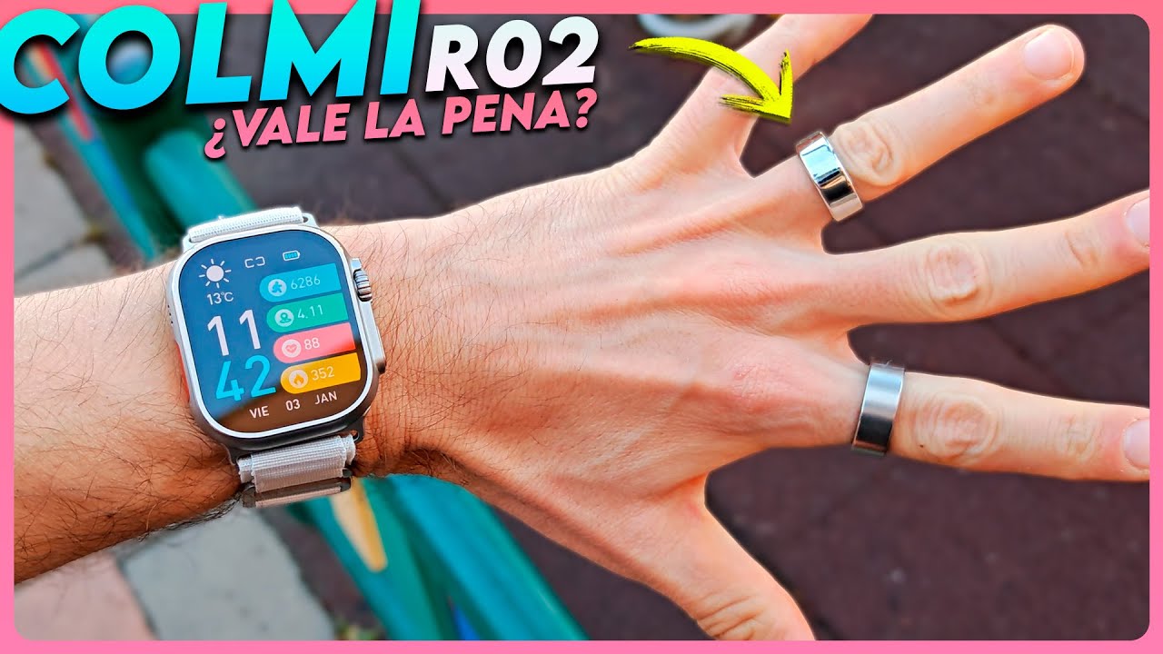 Colmi R02 el SMARTRING de $15 de Aliexpress &iquest;TIRAR el DINERO?