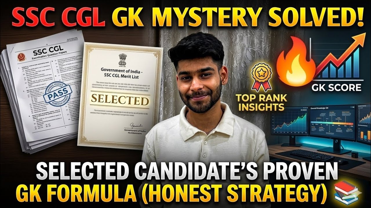 SSC CGL GK Strategy. 100% Proven. #ssc #ssccgl