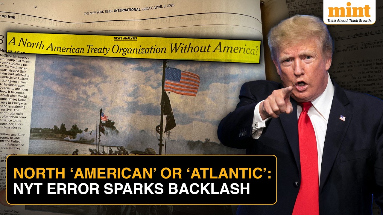Вирусная ошибка в заголовке New York Times, касающаяся &laquo;НАТО&raquo;, вызвала бурю негодования в интерне...