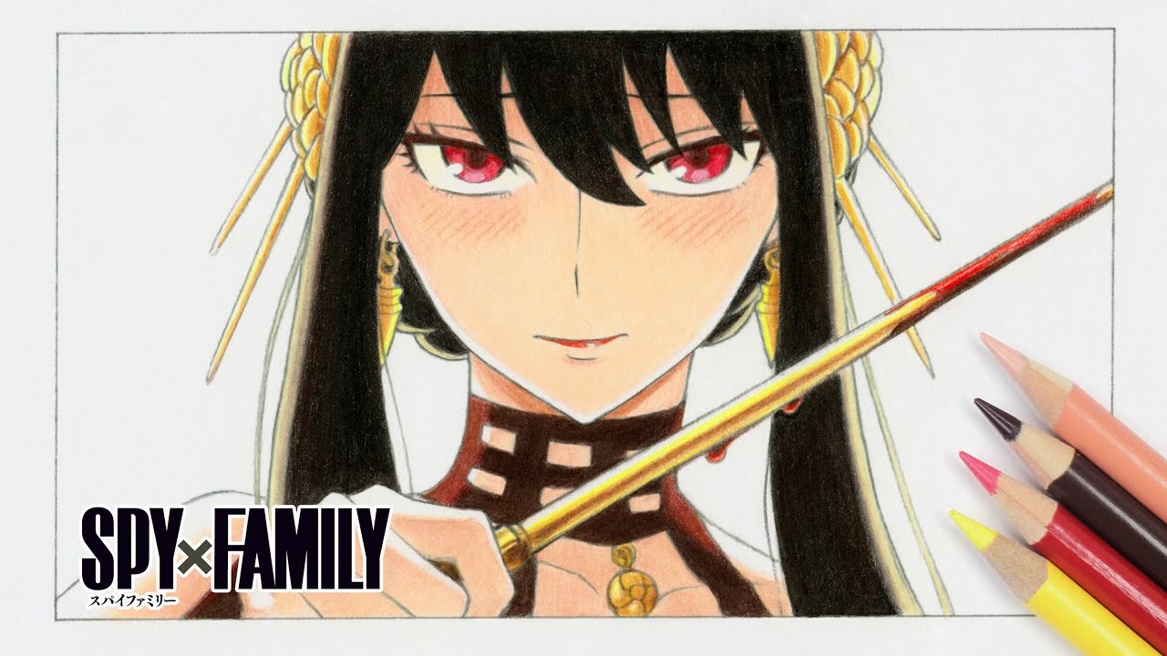 How to draw Yor Forger | part 2 | Spy × Family | Yor Forger