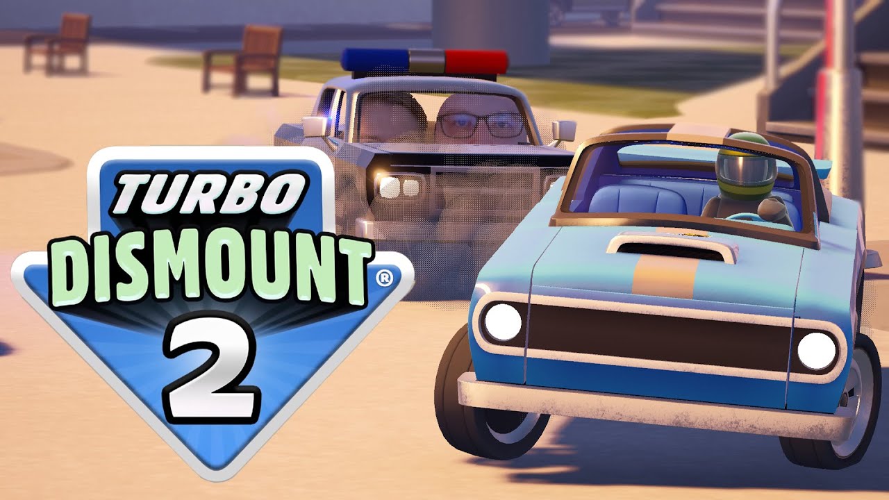 Продолжение игры с хорошей рэгдолл физикой! Turbo Dismount 2