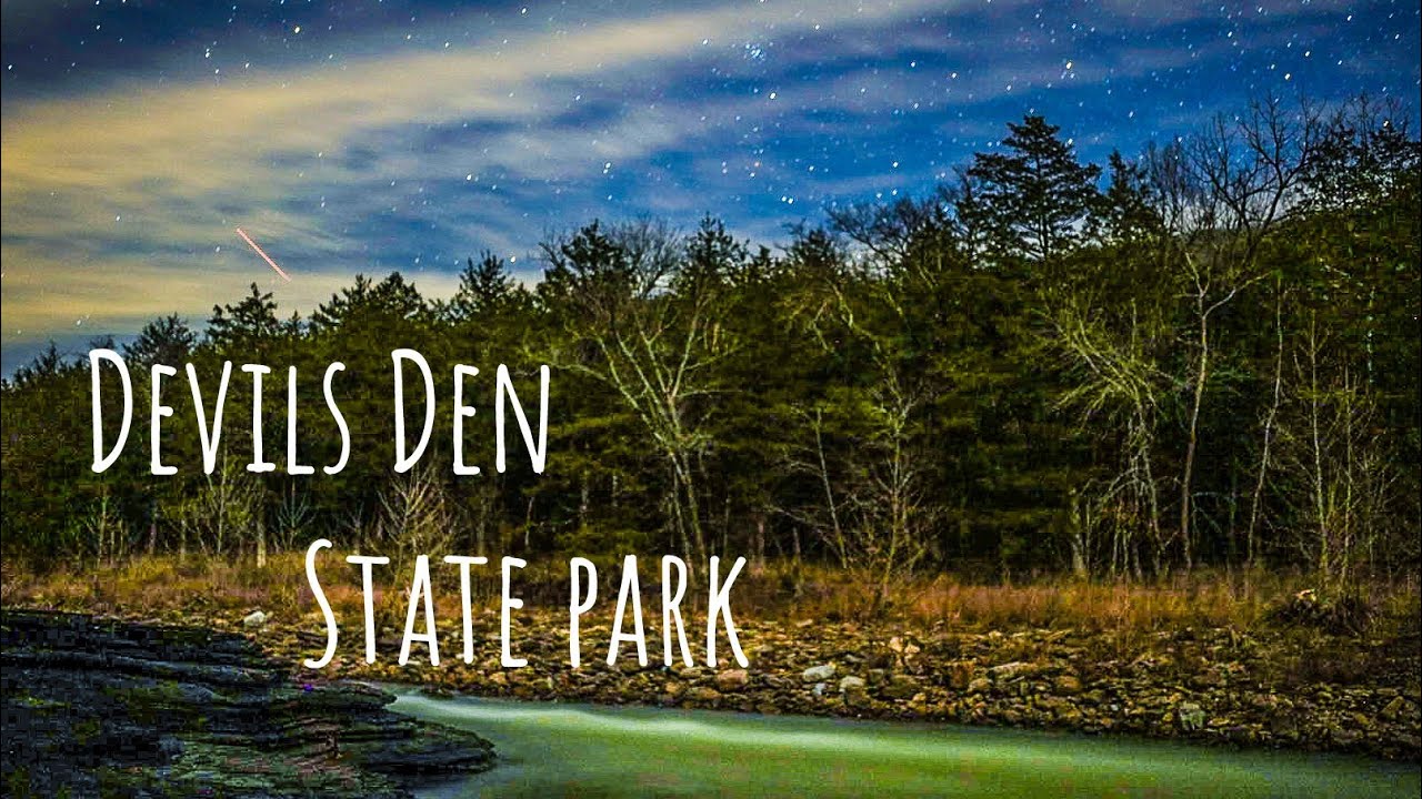 Exploring Devils Den in an old VW