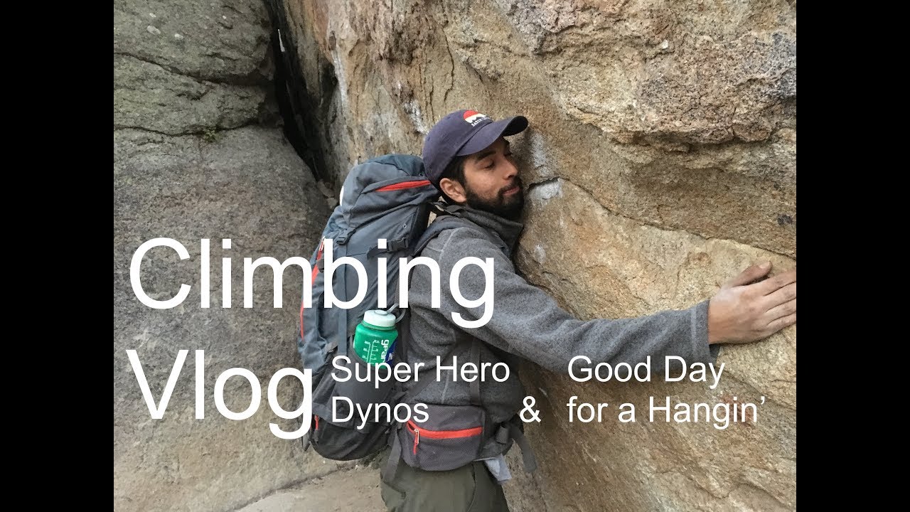 Super Hero Dyno!! Lunar Eclipse and Lost Orbital  | ClimbingVlog