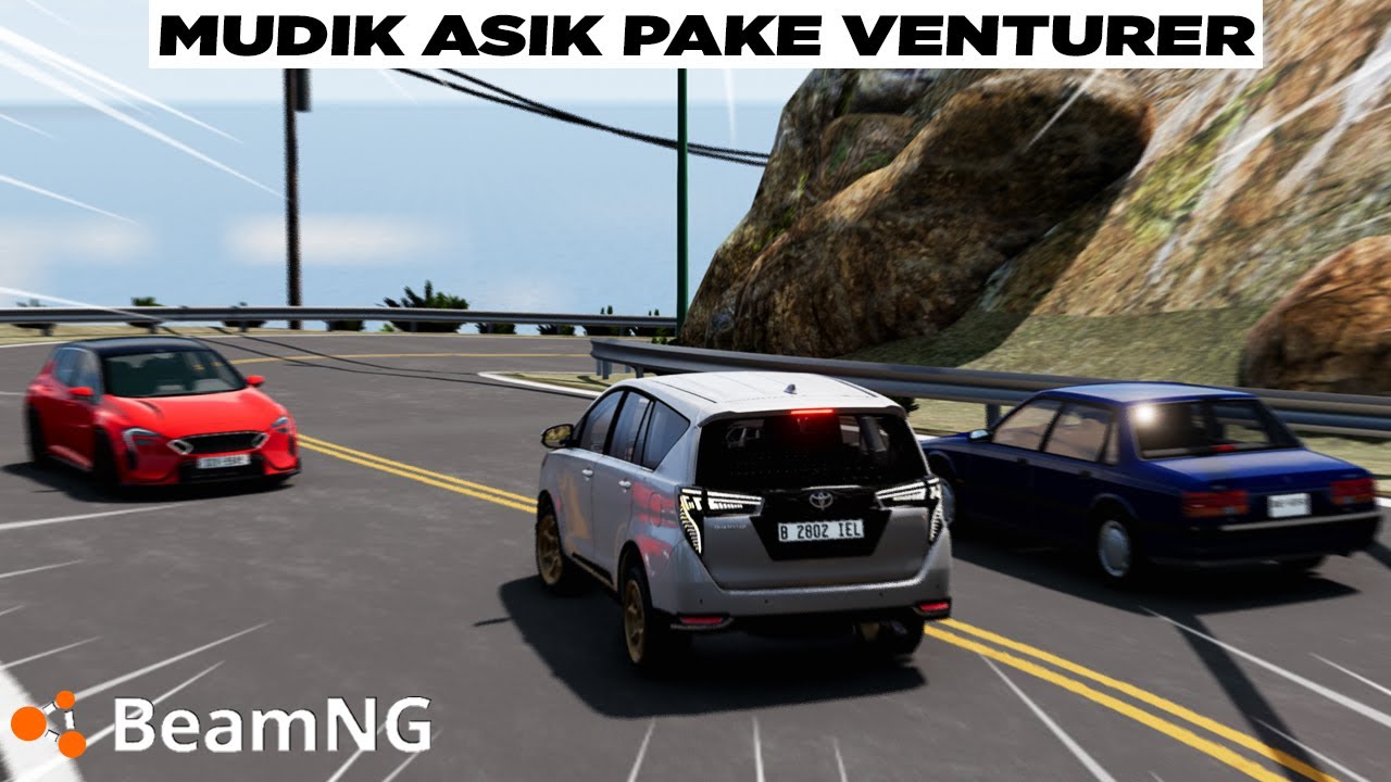Mamah Aku Pulang Kampung Pake Venturer Diesel Gaul 😎😎 BeamNG Drive Gameplay Indonesia