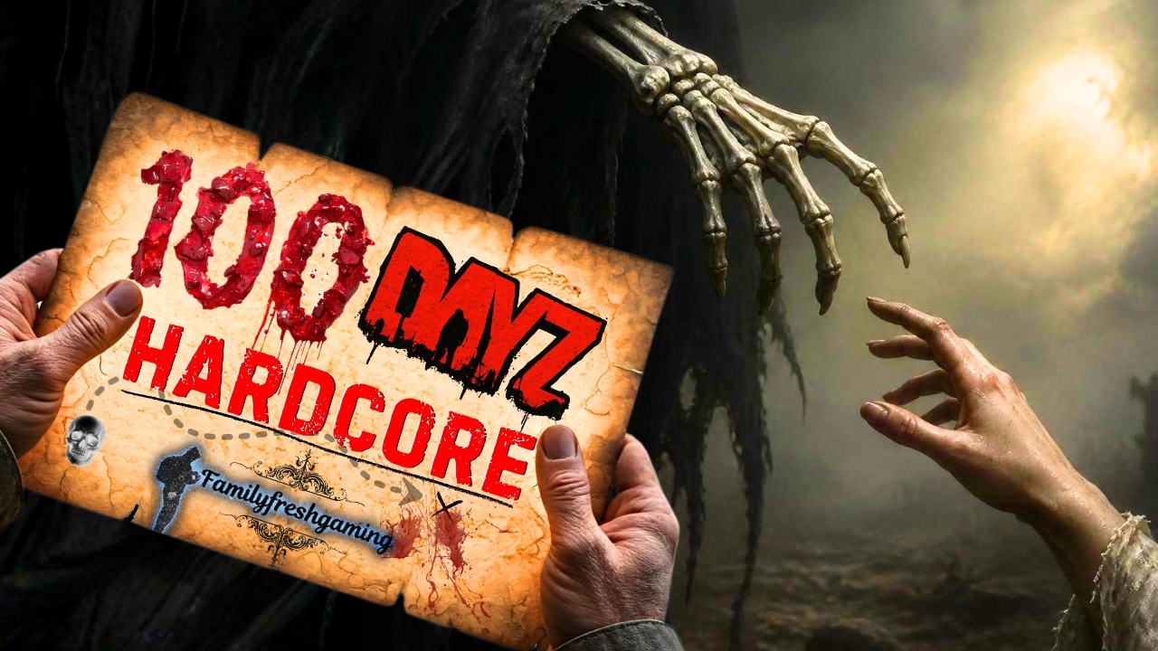 Day 54 of 100 DayZ HARDCORE | Take my strong hand #nevergiveup