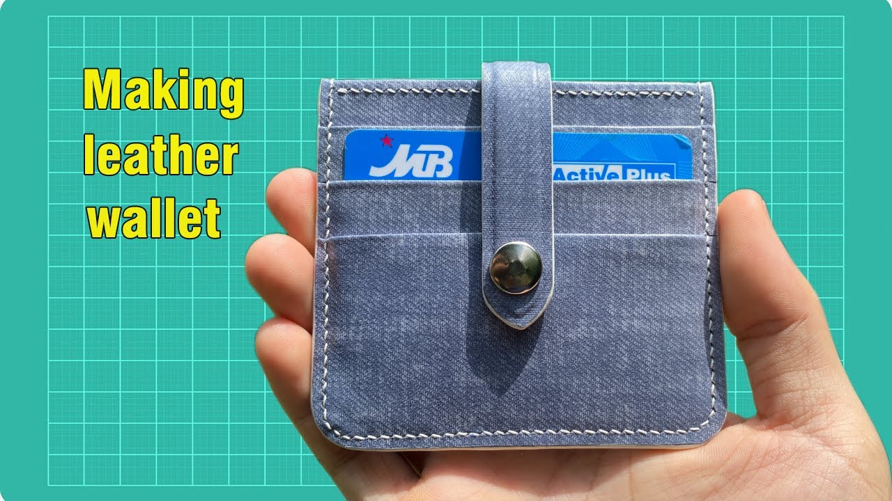 Just need 1$! Now you have a quality leather card wallet