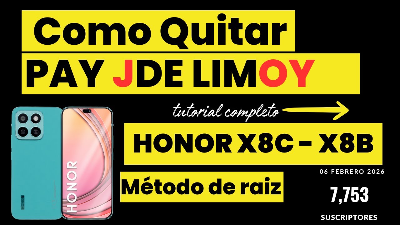Как удалить PAY JLIMOY - HONOR X8C - X8B БЕСПЛАТНО - ROOT - 2026 - НОВЫЙ МЕТОД