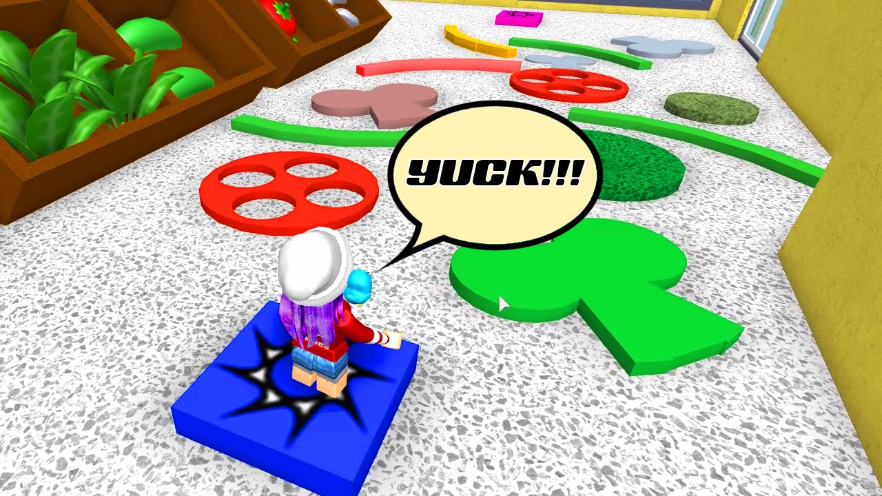 ROBLOX ESCAPE THE SUPERMARKET | OH NO, VEGETABLES! | RADIOJH GAMES