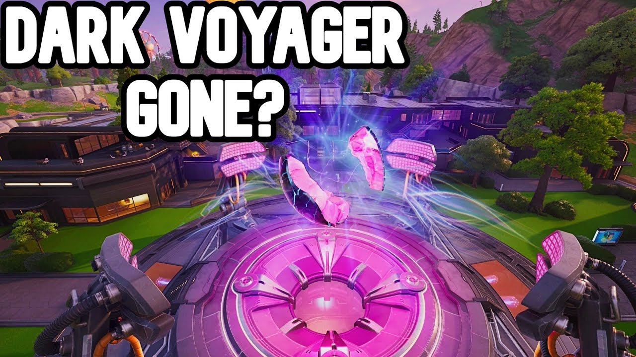 Fortnite dark voyager has gone to an other realty ! {no talking}