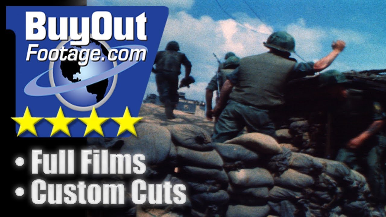 1960s South Korean Army Military Patrols Stock Video Archive