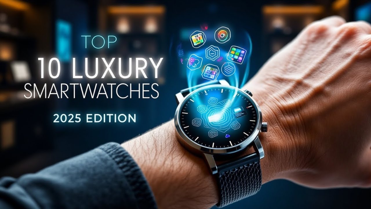 Top 10 Best Luxury Smartwatches 2025 ⌚ | Ultimate Smartwatch Buying Guide