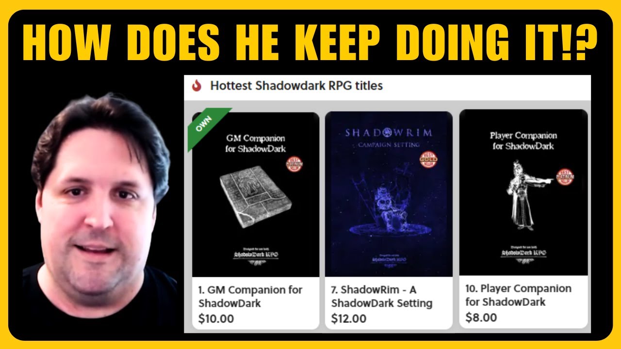 Secrets of a Shadowdark Best Seller (Chubby Funster Interview)