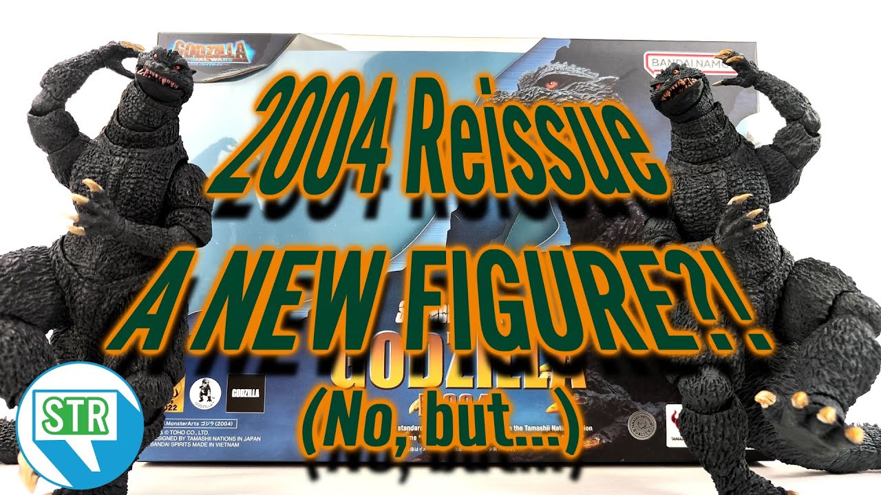 Is The S.H. MonsterArts Godzilla 2004 Reissue a New Figure? Let's Look!