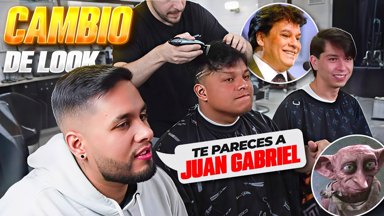 BABUINO Y SANTIAGO CAMBIO DE LOOK 🙈