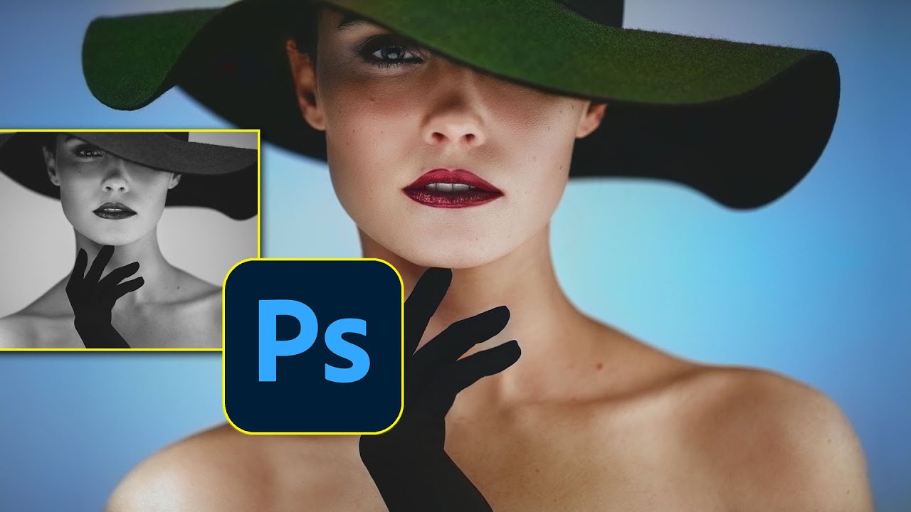 Автоматически преобразуйте черно-белый формат в цветной в Photoshop. Новые возможности выбора цве...
