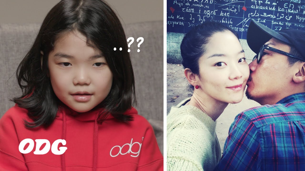 엄마아빠의 과거 사진을 본 아이들 | ODG