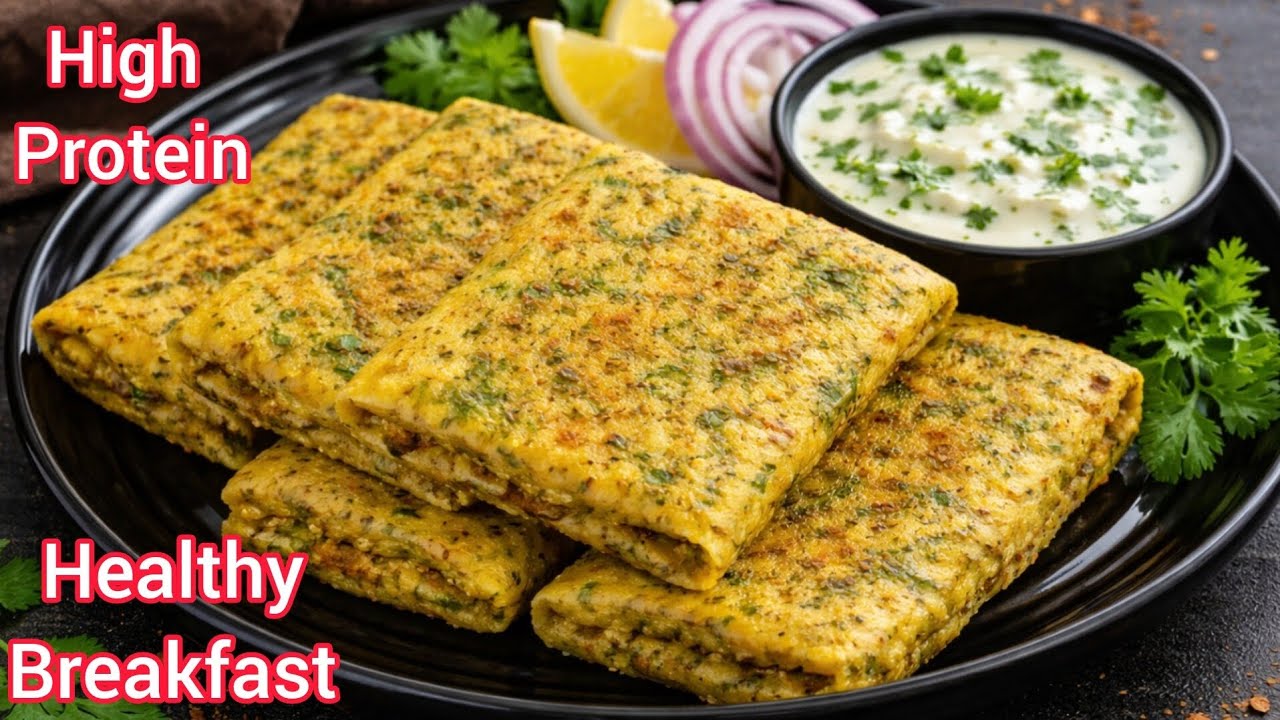 High Protein 10 Minutes Easy Breakfast Recipe / Healthy Breakfast Ideas / Tiffin Recipes / lunch box