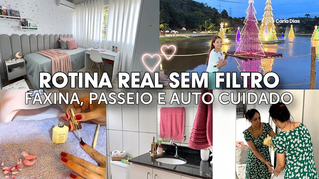 FICOU LINDO E ACONCHEGANTE 💖 | Faxina Caprichada, Autocuidado e PASSEIO em FAMÍLIA 