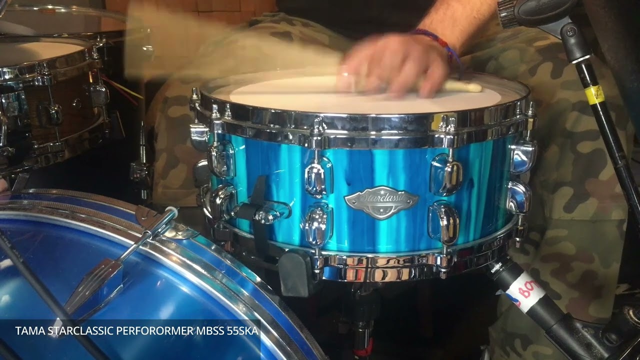 TAMA STARCLASSIC PERFORMER MBSS55SKA (TAMA SNARE DRUM PROJECT)