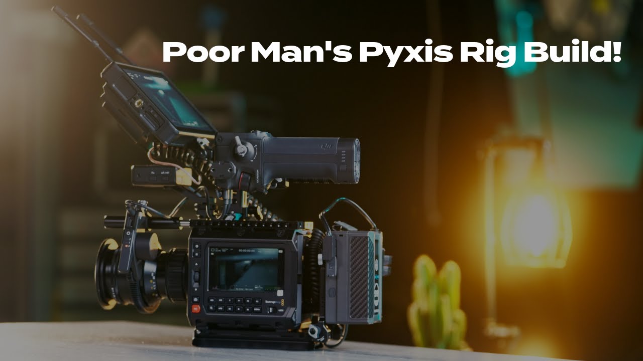 The Cleanest #Pyxis Rig Build #Dji #bmpcc #filmmakinghack #diyfilmmaking #filmgear #camerarig #film