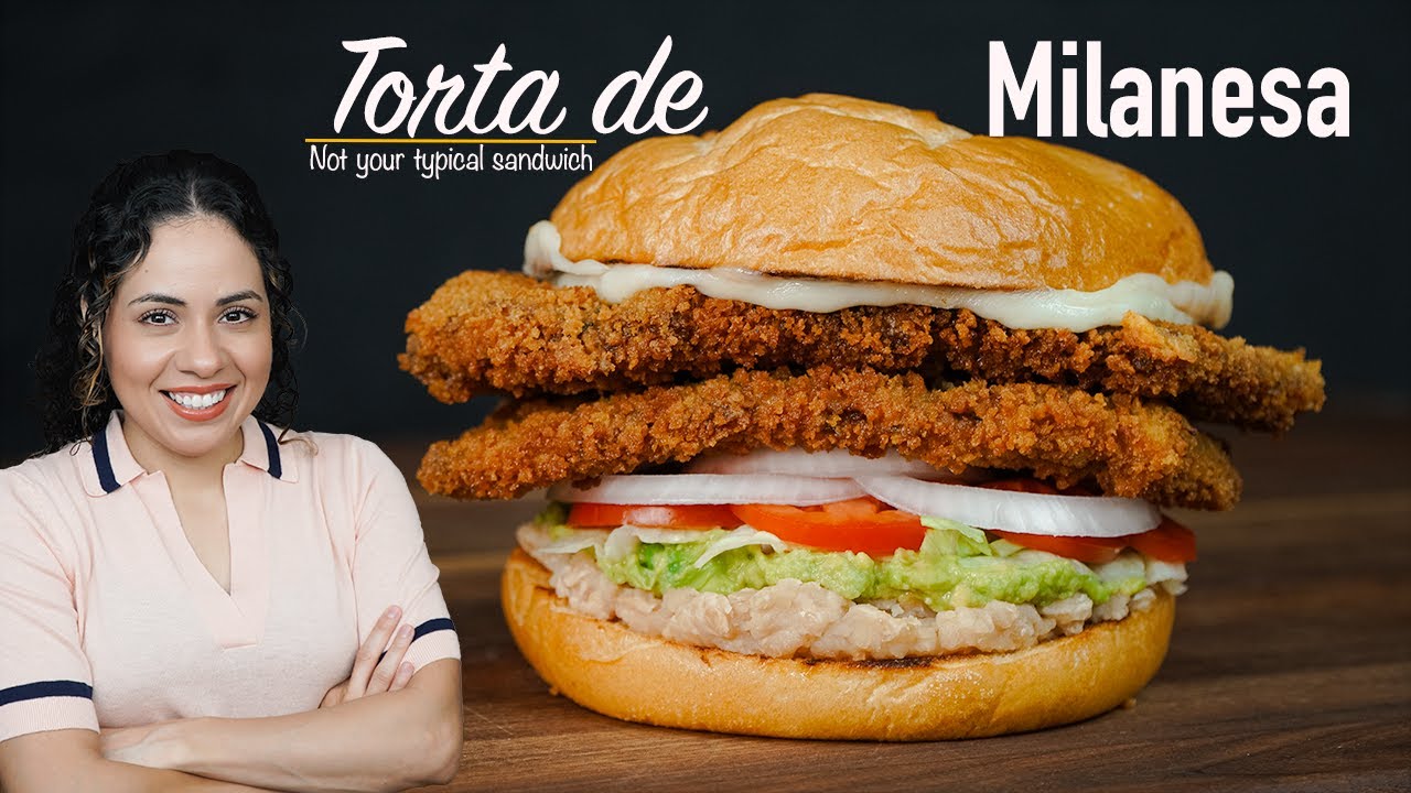 How to make EASY HOMEMADE torta de MILANESA | Not your typical sandwich | Villa Cocina