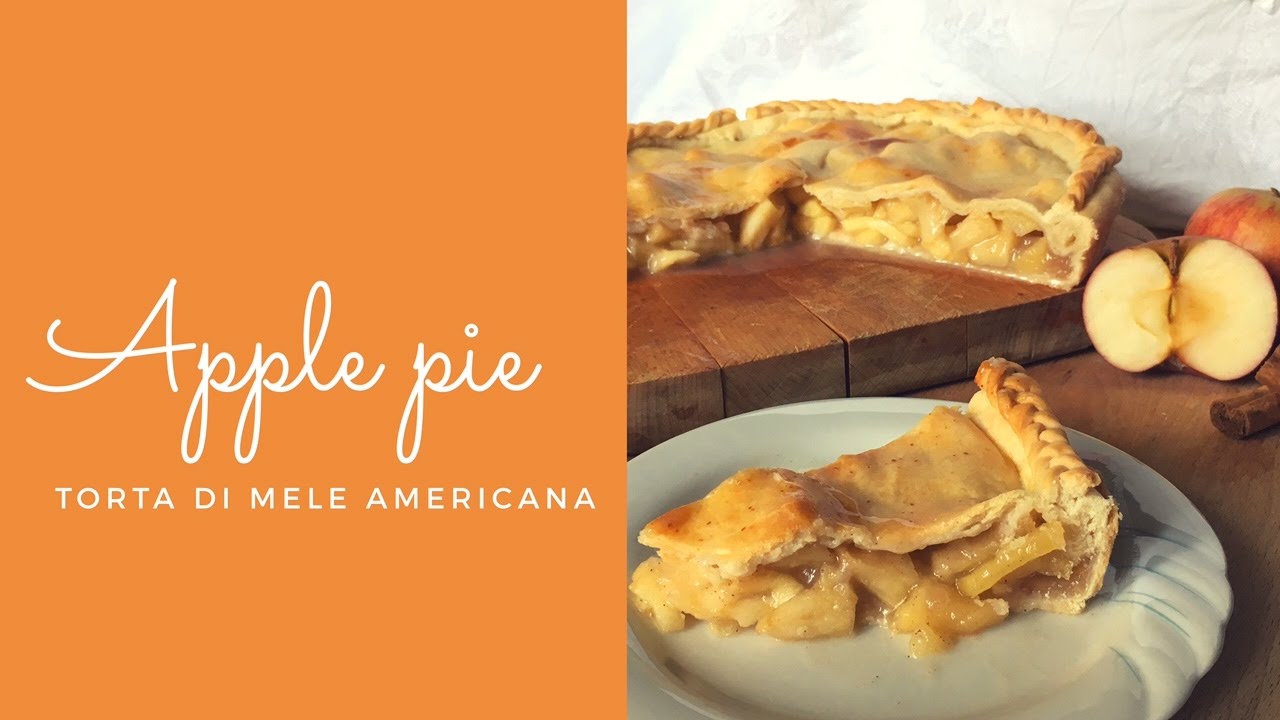 Ricetta APPLE PIE | Torta di mele americana | Juliaranel