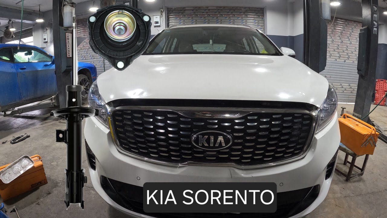 front shock absorber replacement - strut mount replacement ... kia sorento 2016-2020