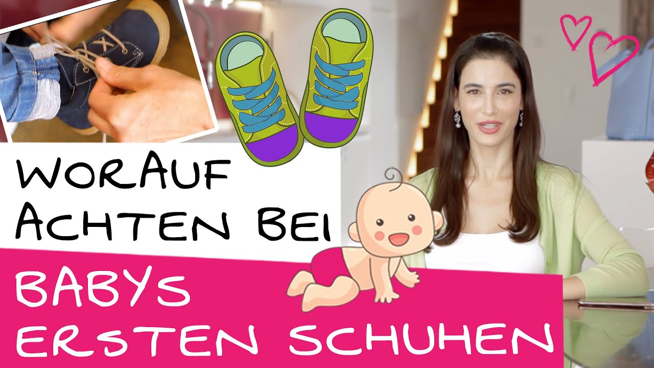 Babys erste Schuhe kaufen: Darauf solltest du achten! | Erste Schuhe f&uuml;r dein Baby