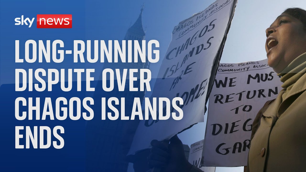 UK hands Mauritius sovereignty of Chagos Islands following a long-running dispute