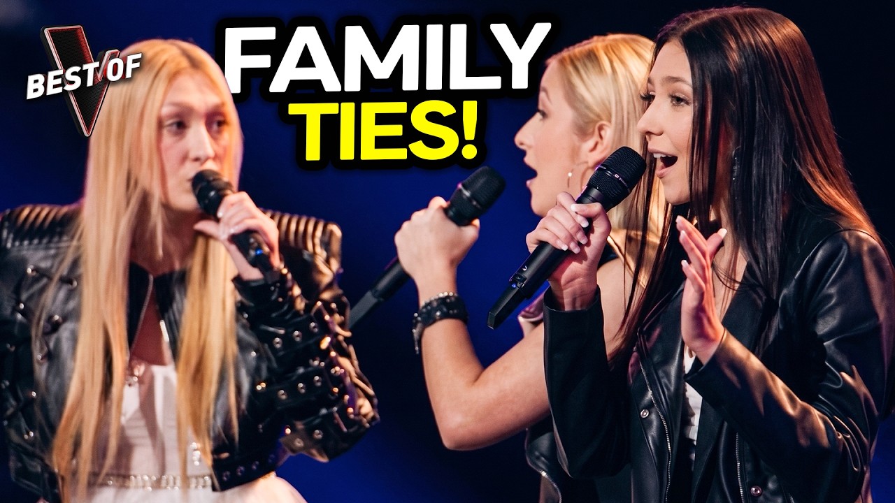 5 Family Harmony Groups That Made Every COACH Turn! | The Voice